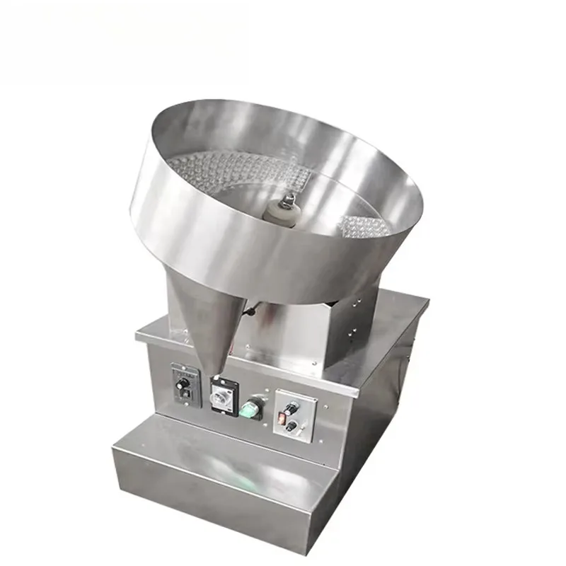 Semi-automatic tablet soft capsule counting machine