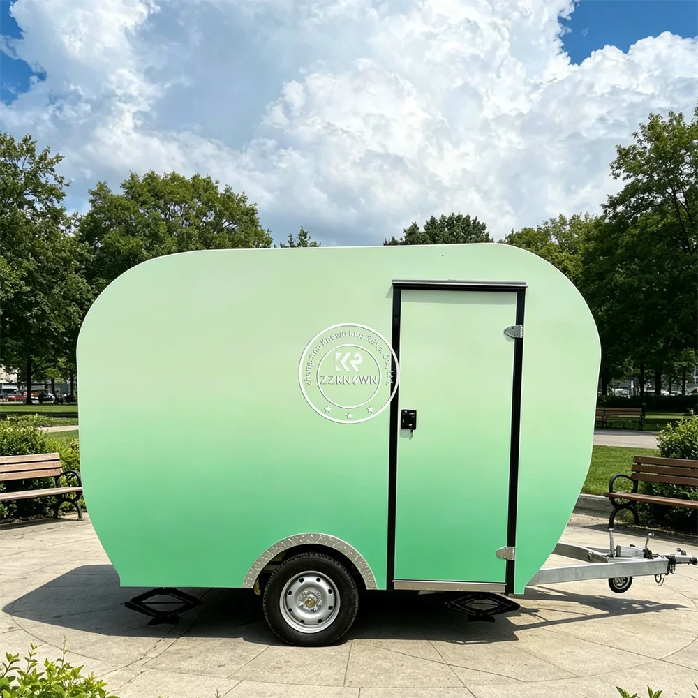 Best Selling Fast Food Truck Mobile Kitchen Trailer Street Concession Ice Cream Pizza Fast Food Trailer Truck Fully Equipped