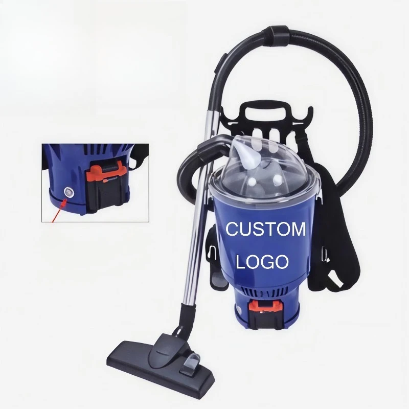 Mini 5L Cordless Battery Backpack Vacuum Cleaner for Hotels Portable Vacuum Cleaner Wireless with Battery