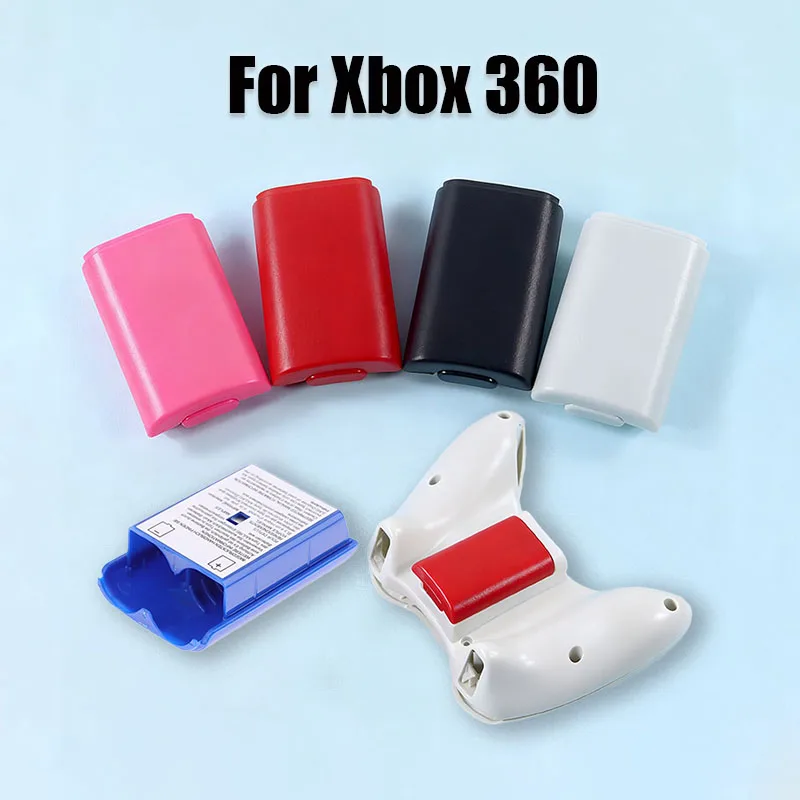 1PC Game Controller Battery Back Pack Case AA Battery Holder Back Cover Case Replacement For Xbox 360 Wireless Gamepad
