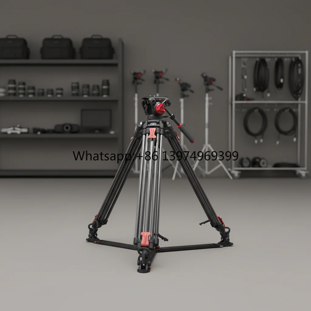 Professional Heavy Duty Carbon Fiber Tripod Stand for DSLR Video Camera Phone-Photographic Equipment