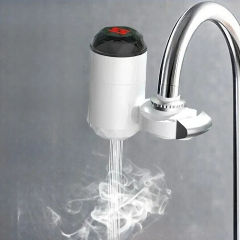 Bathroom Smart Washbasin Faucets Cold Hot Water Electric Heating Sink Faucet Luxury Bathroom Kitchen Fixtures Accessories