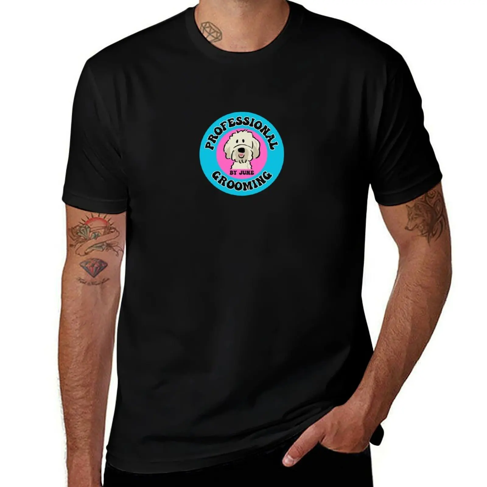 Professional Grooming By June T-Shirt t shirt men 100% cotton luxury brand T-Shirt