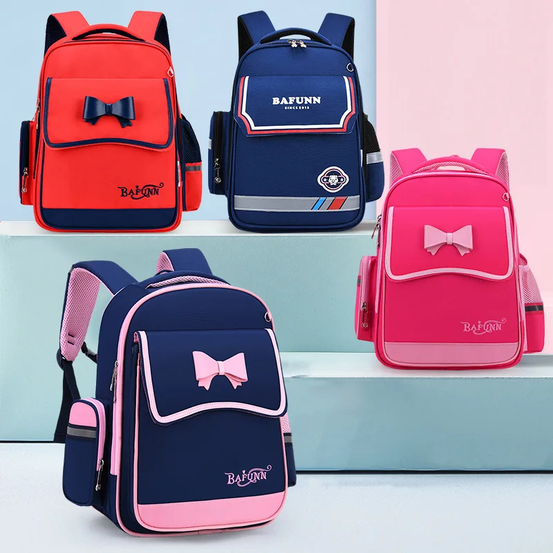 Backpack for Elementary Students Ages 6-12, Lightweight School Bag for Boys Girls,Kids Bookbag Ergonomic Support,Back to School