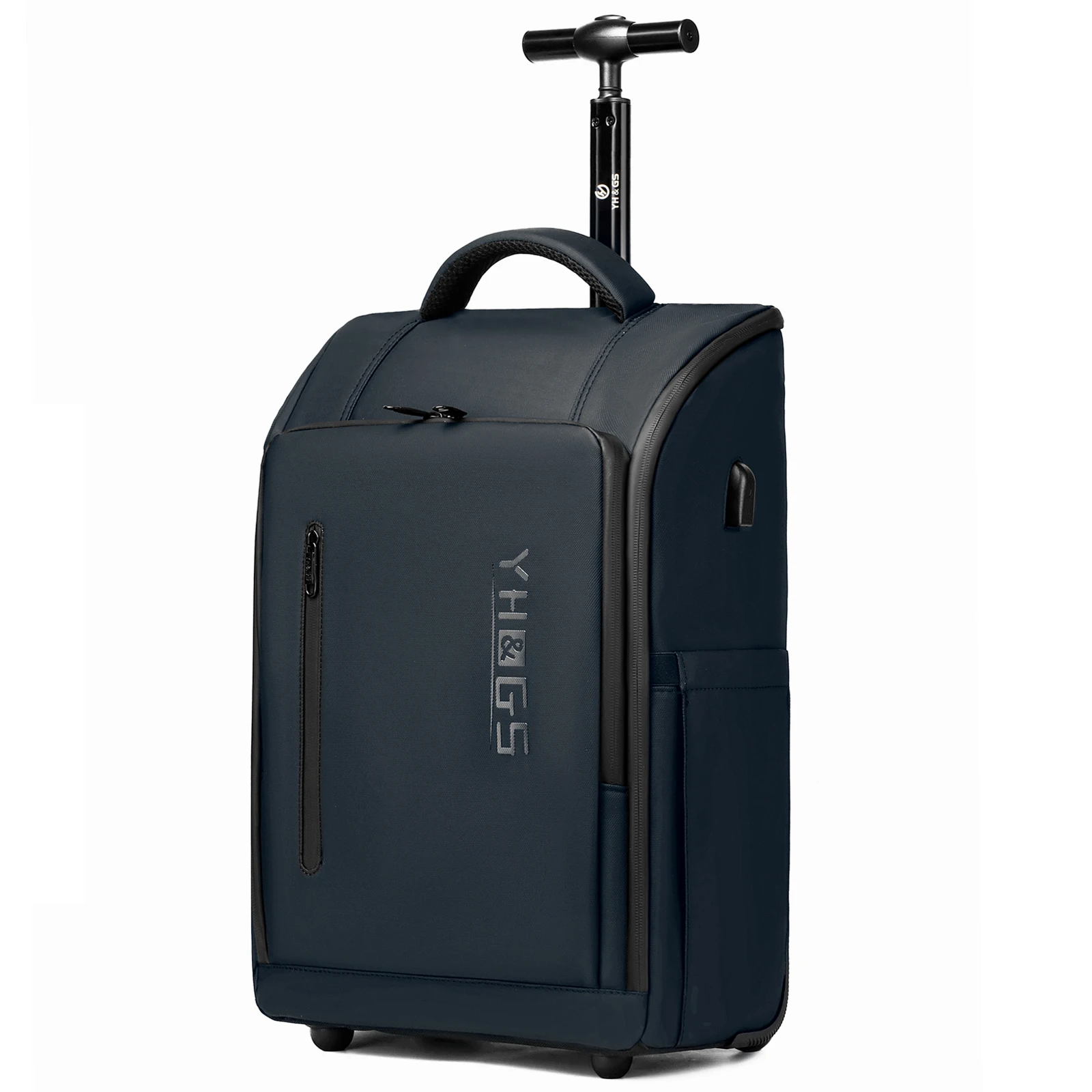 Rolling Backpack Travel Backpack with Wheels Business Rolling Luggage Backpack Waterproof Luggage Bags Cabin Carry on Bag