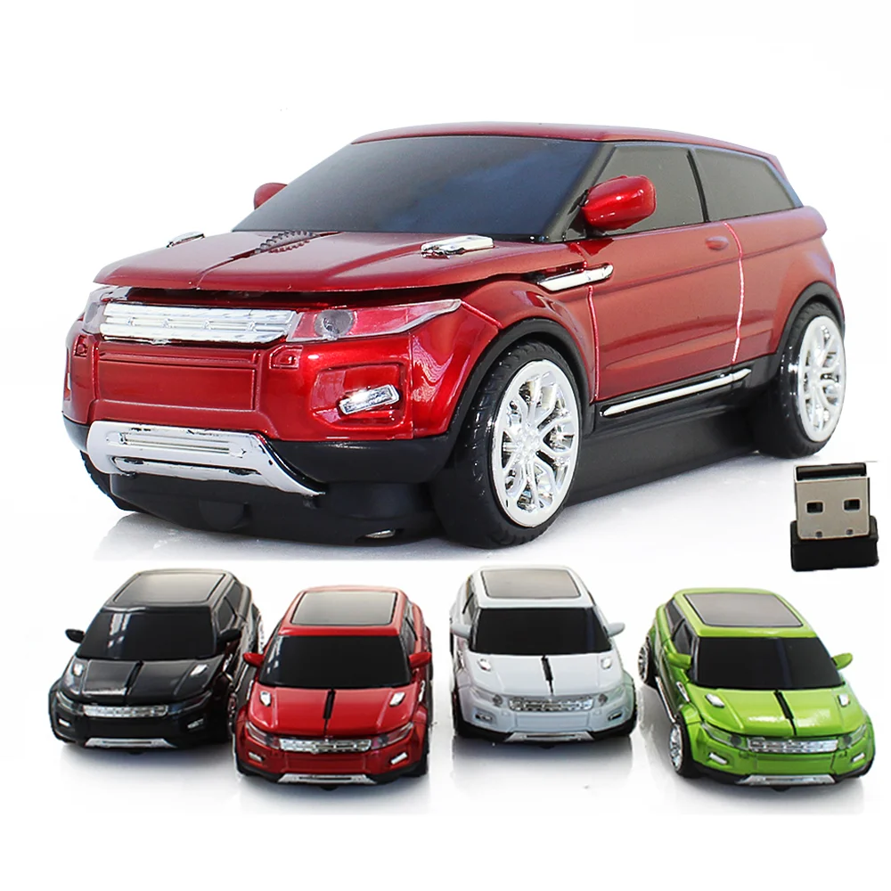 USB Optical Wireless Mouse Cool Sport Car Mouse Gamer 1600 DPI Mice Cute Computer Gaming Mouse For PC Laptop Desktop Kid Gift