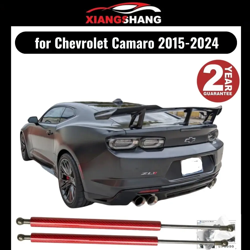 Lift Supports for Chevrolet Camaro 3.6L 6th Gen Coupe 2017 tailgate replaced with automatic pop-up Trunk Boot Gas Struts Springs