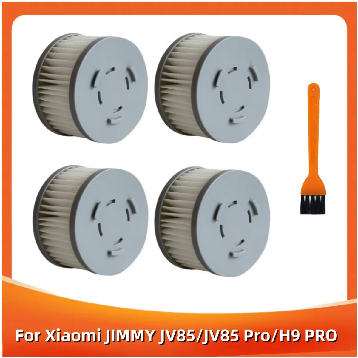 4 X HEPA Filter For JIMMY JV85 Pro H9 Pro A6/A7/A8 Vacuum Cleaner Accessories Filter Elements