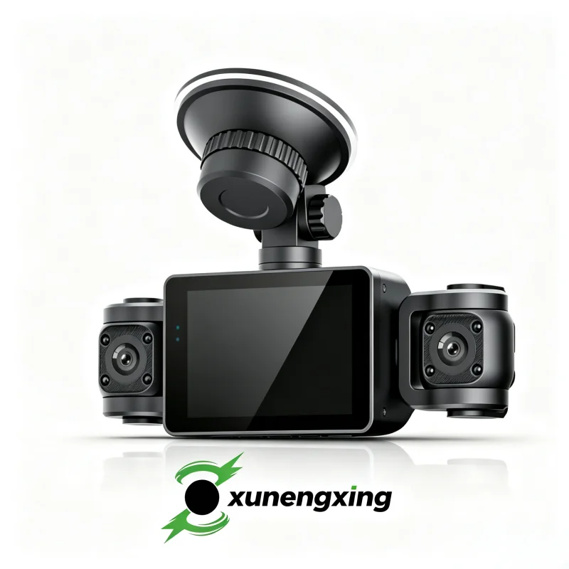 FHD 1080P Dashcam for Cars 4 Channel Black Box WiFi Driving Camera Night Vision Loop Recording 24H Parking Monitor Reverse Image