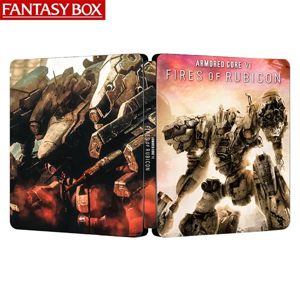 ARMORED CORE VI FIRES OF RUBICON Edition Steelcase FantasyBox (Customization,Steel case,Game CD not included)