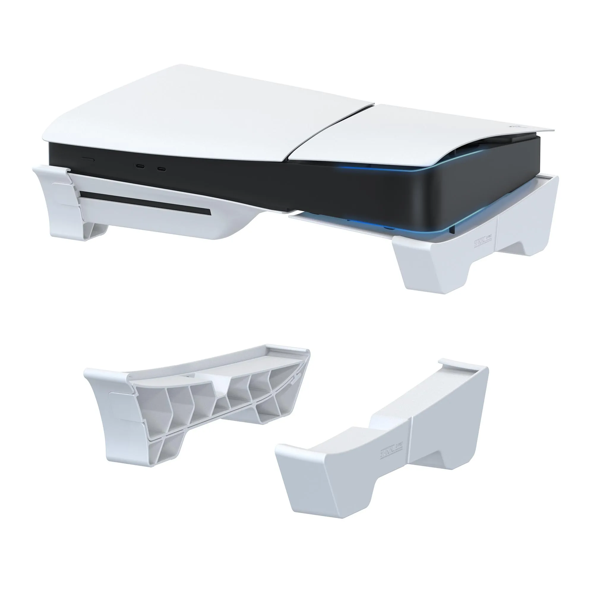 Horizontal Stand Compatible with PS5 Pro/PS5 Slim Console Base Stand Accessories for PlayStation 5 Slim/Pro Disc Digital Edition