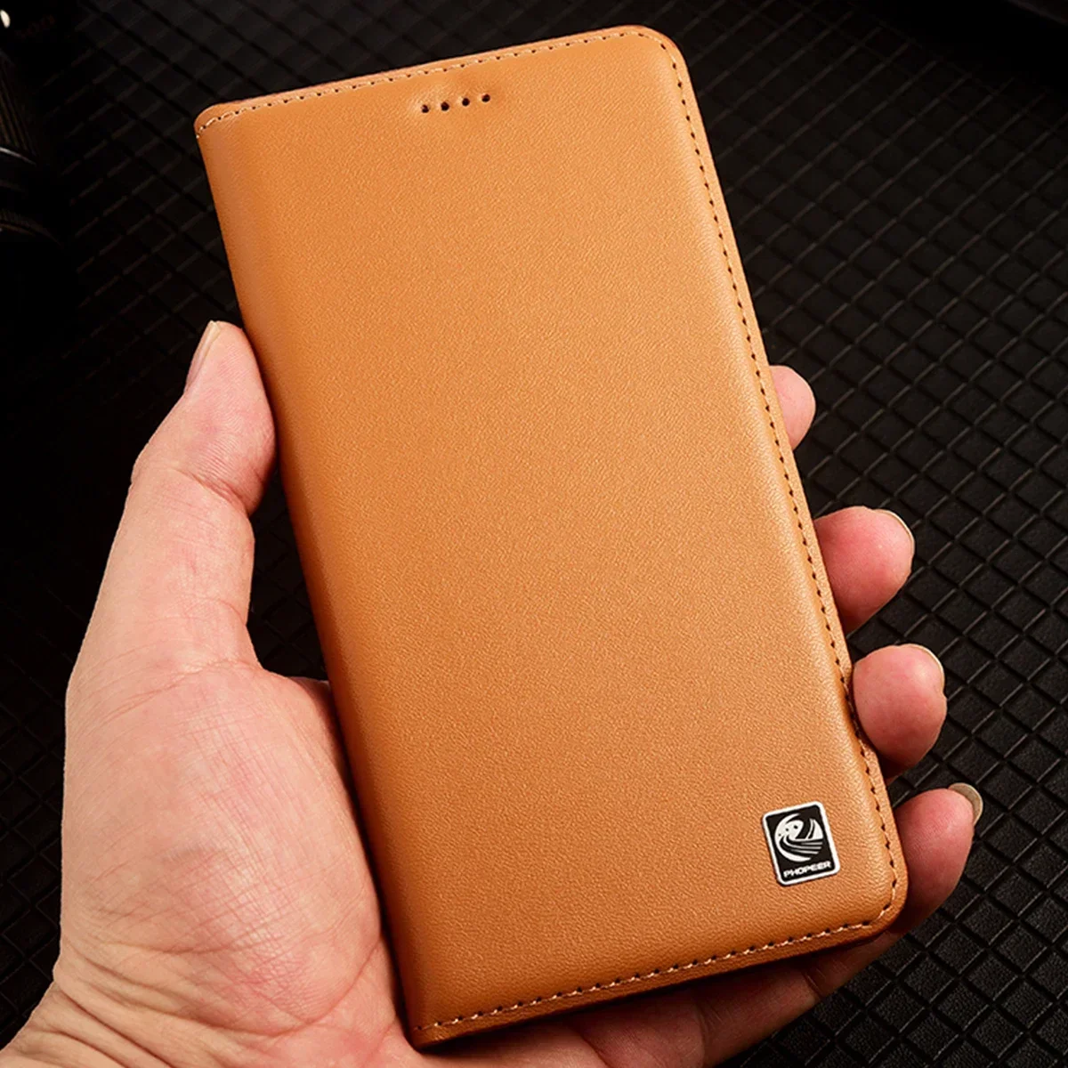 Nappa Genuine Leather Wallet Phone Case For Xiaomi Mi 13 13T 14 Pro Ultra Lite 5G Magnetic Flip Cover Book