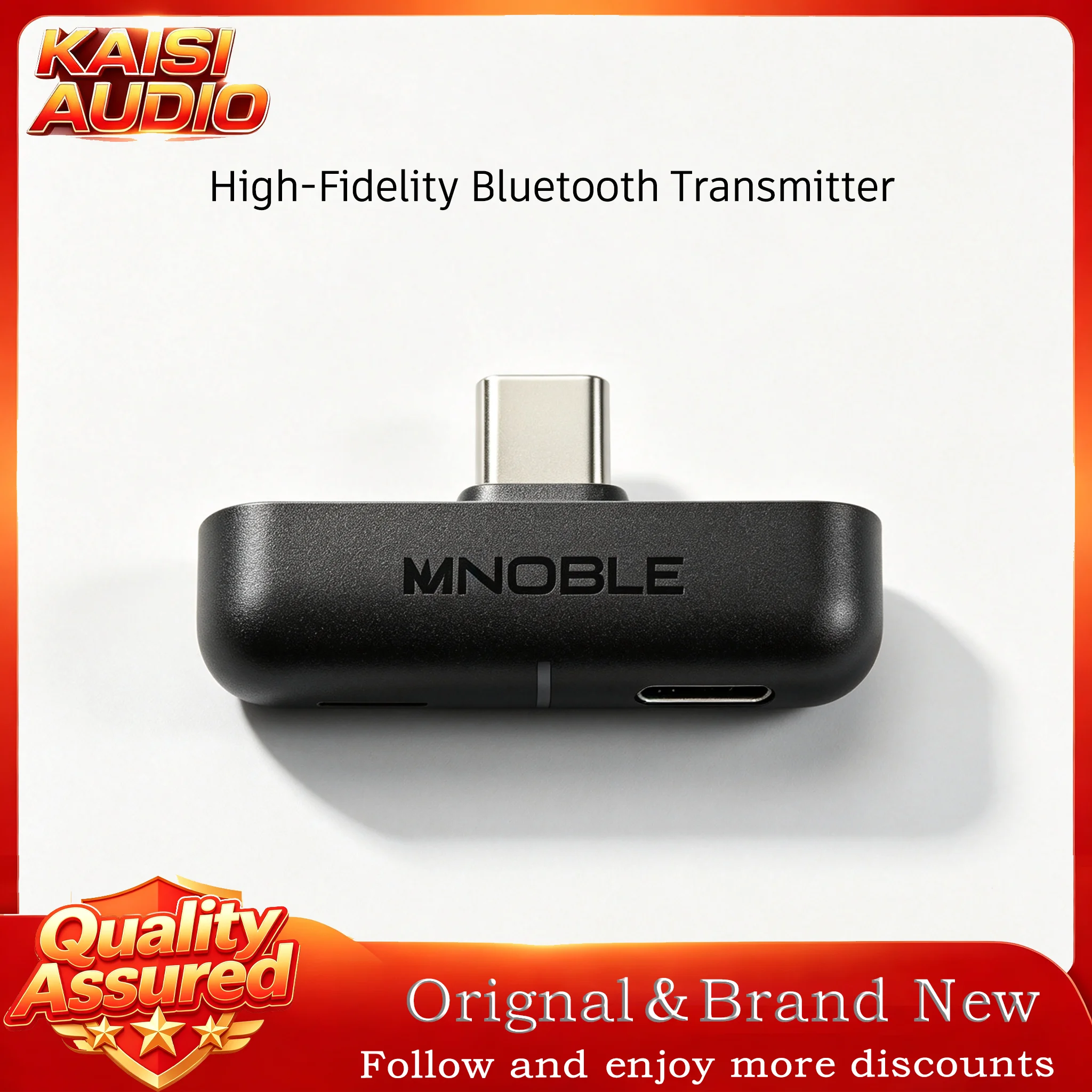Noble SCEPTRE Lossless LDAC Bluetooth Transmitter HiFi Wireless Adapter for Apple iPhone and Computers