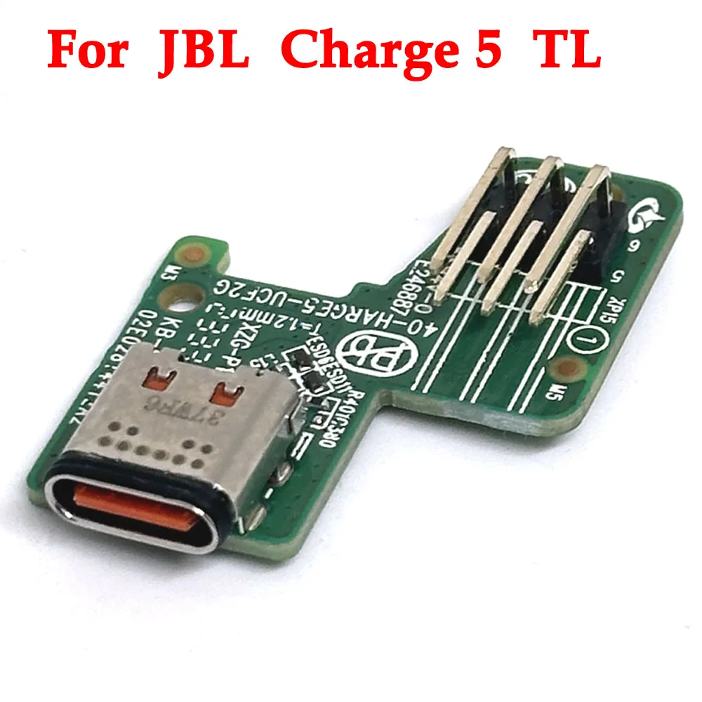 1PCS Original For JBL Charge 5 TL Bluetooth Speaker Interface Tail Plug USB Charging Board Connector