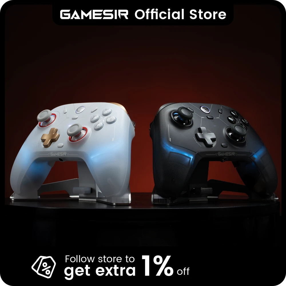 GameSir Cyclone 2 Bluetooth Gamepad Wireless Gaming Controller for Nintendo Switch 2 Arcade iPhone Android Phone PC Joystick
