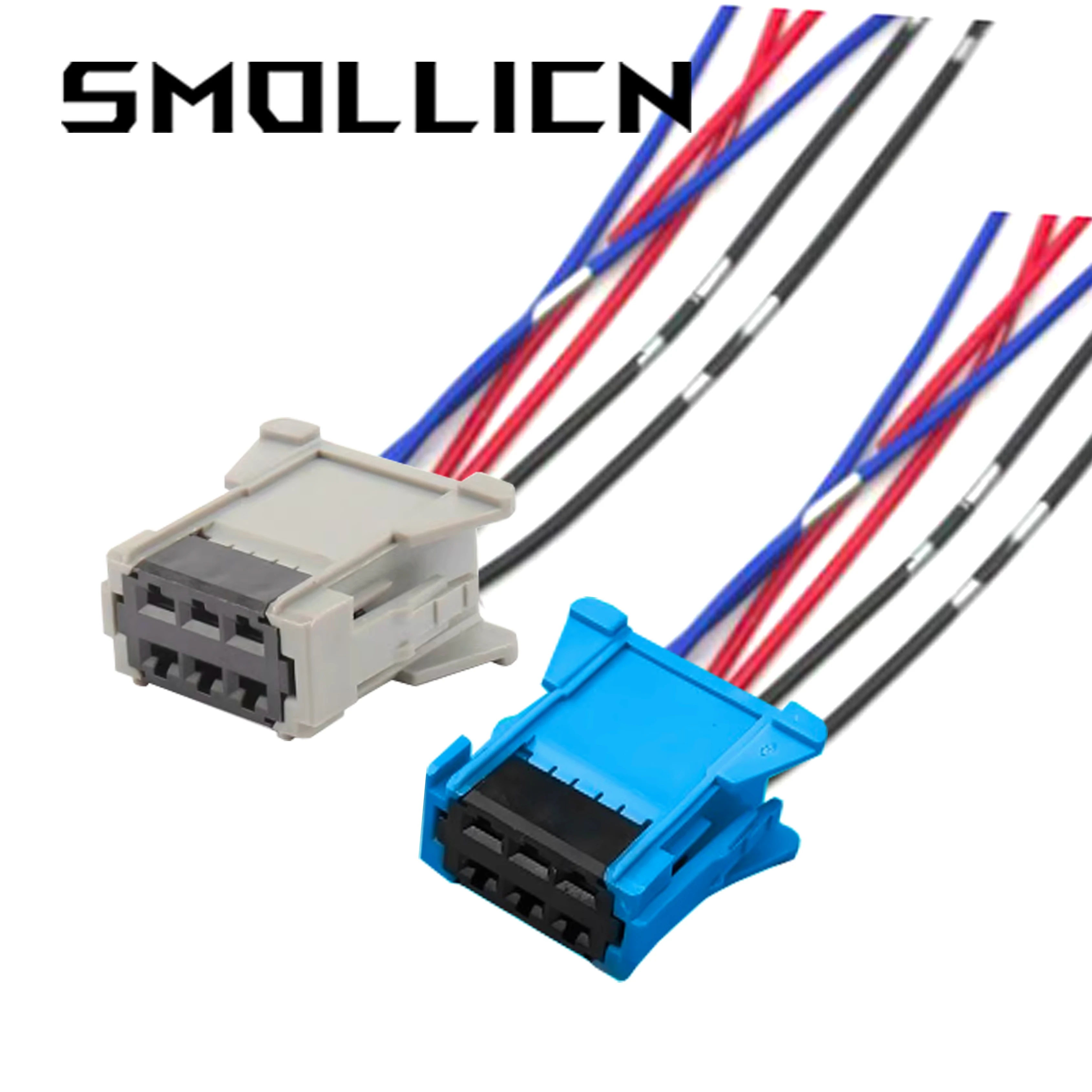 6 Pin 98172-1004 Car Air Conditioner Blower Resistance Heater Speed Control Wiring Harness Connector Plug For Renault Peugeot