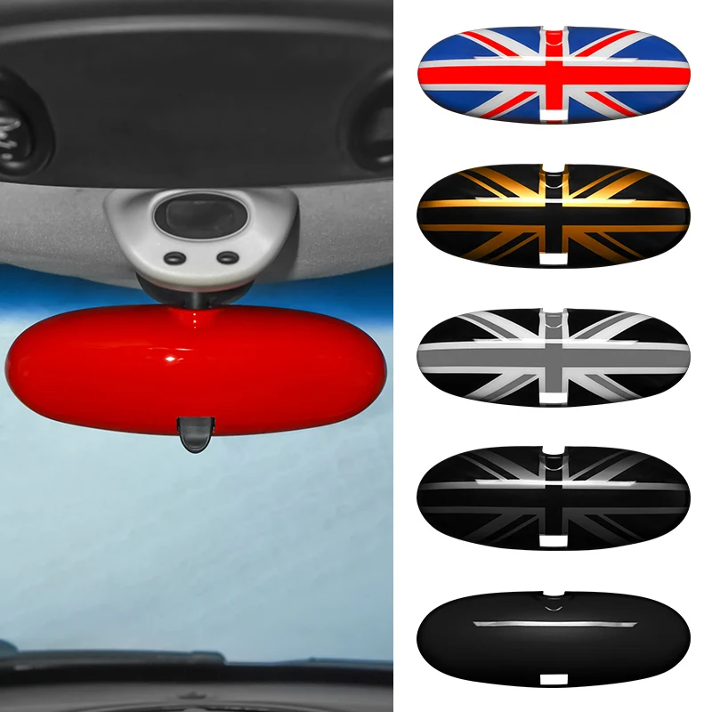 Auto Interior Rearview Mirror Decorative Cover For Mini Cooper F54 F55 F56 F57 F60 R50 R52 R53 R55 R56 R57 R58 R59 R60 R61