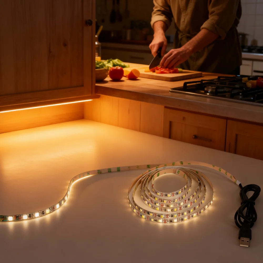 LED Strip Light 5V USB DC5V SMD2835 Waterproof Flexible Lamp Self-adhesive Tape Lights TV backlight Neon Home LED Lighting decor