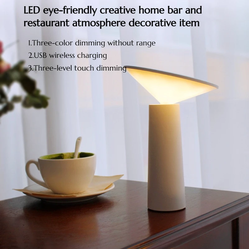 Infinite Dimming Creative LED Atmosphere Decorative Item Coffee Shops Restaurants USB Home Use Tabletop Decoration Handicrafts