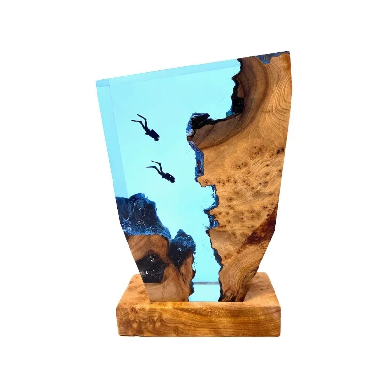 Deep Sea Colorful Exploration Decorative Lights, Unique Gifts for Divers, Home Decoration Lighting Fixtures, USB