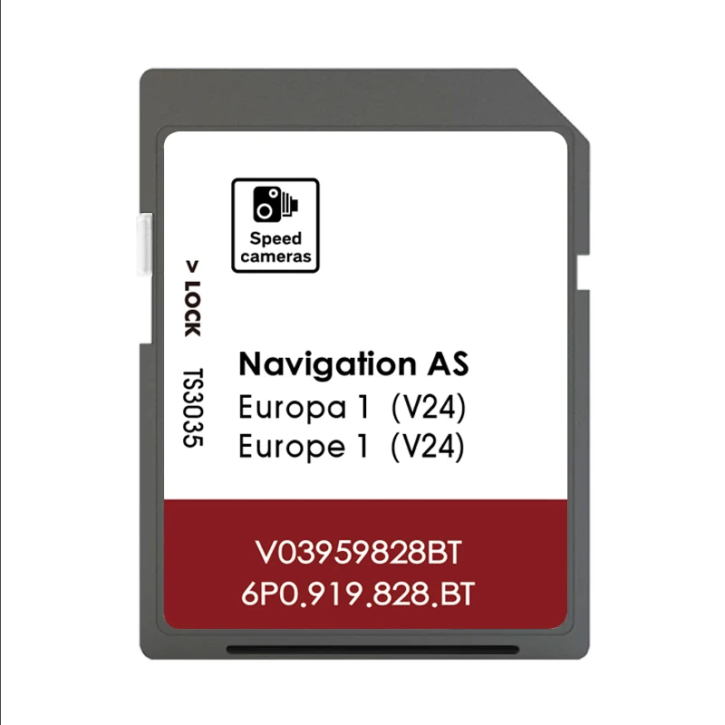 for Seat Leon AS V24 SD Cards Europe Map GPS Navi Navigation MIB2 2026 Fast Delivey with Anti Fog Reaview Stickers