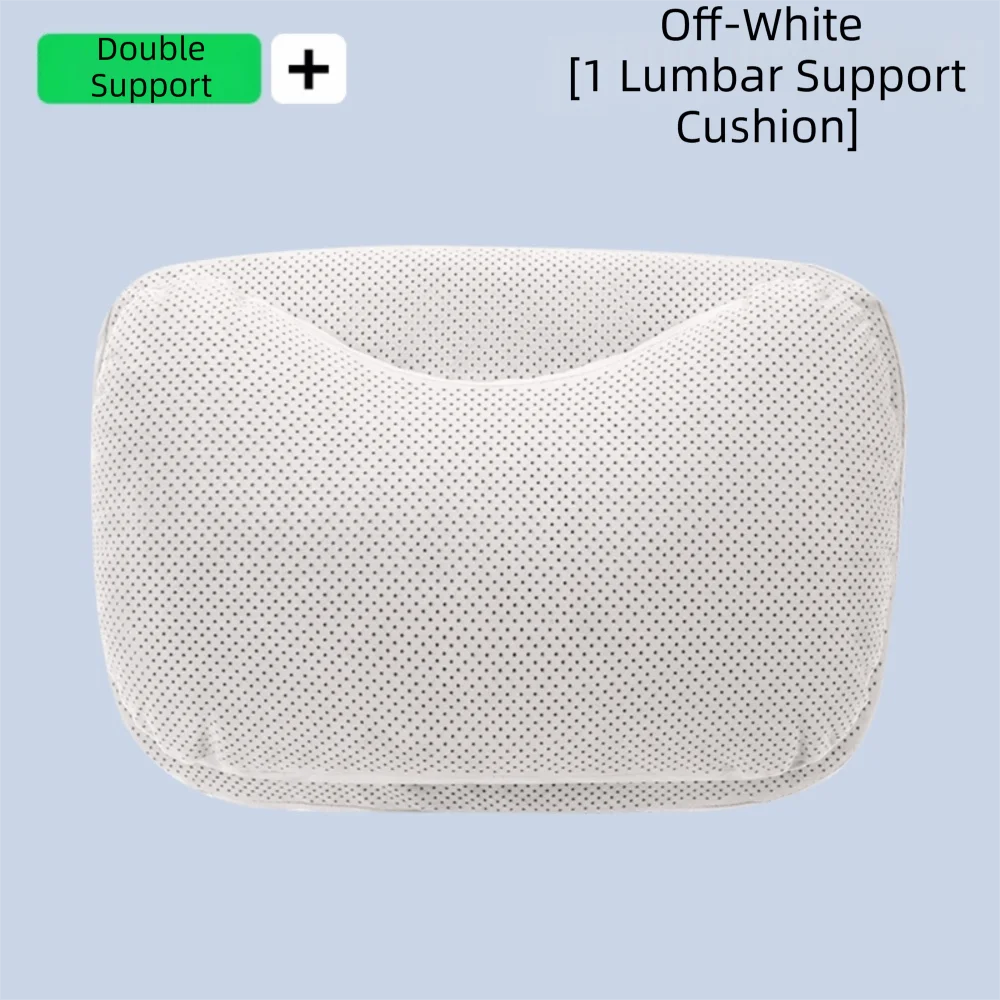 Suede Memory Cotton Car Neck Pillow Breathable Ergonomic Support Car Headrest Interior Accessories Travel Lumbar Support Cushion