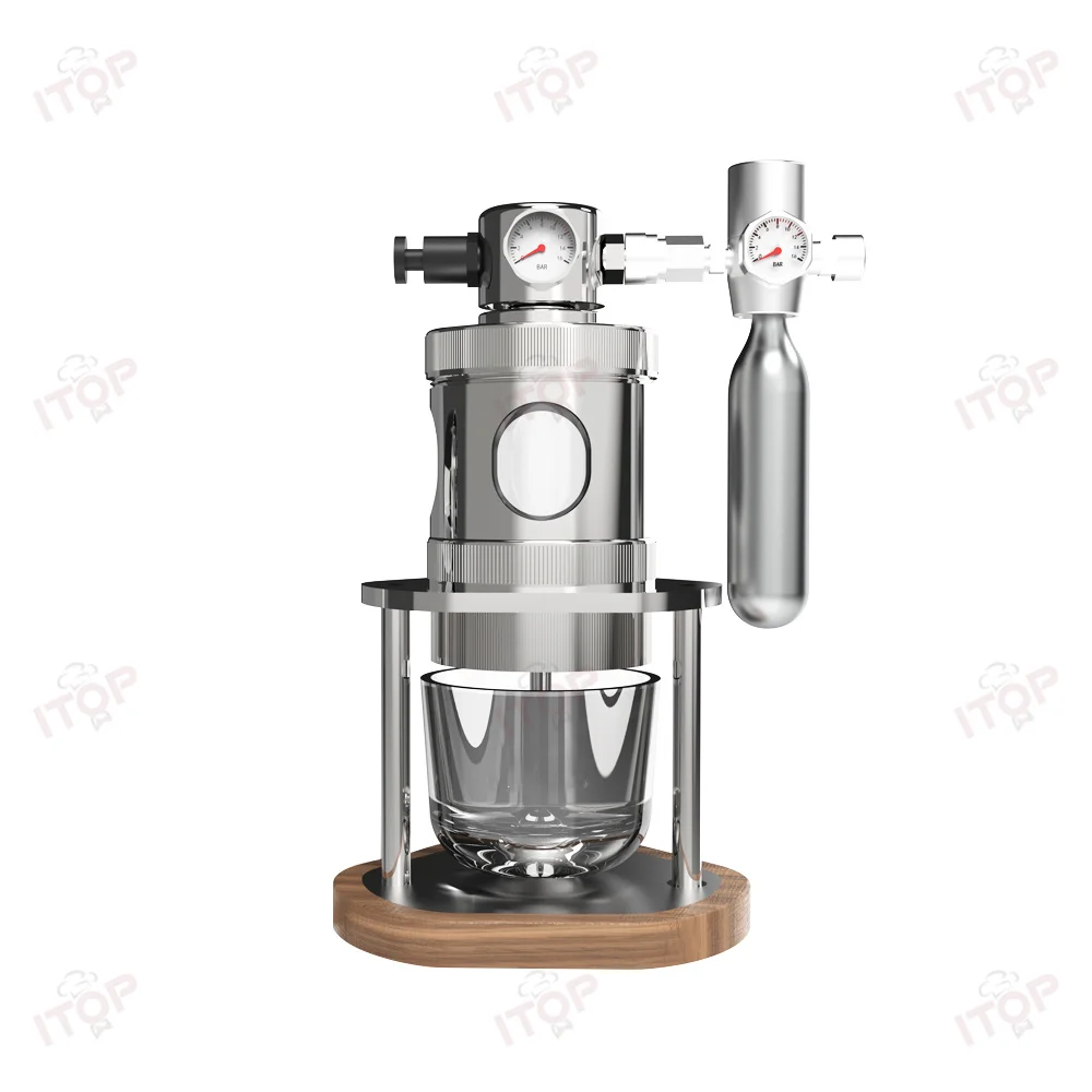 Pneumatic Coffee Machine Portable Manual Home Outdoor Air Pump Air Pressure Extraction Espresso Semi-automatic Coffee Maker