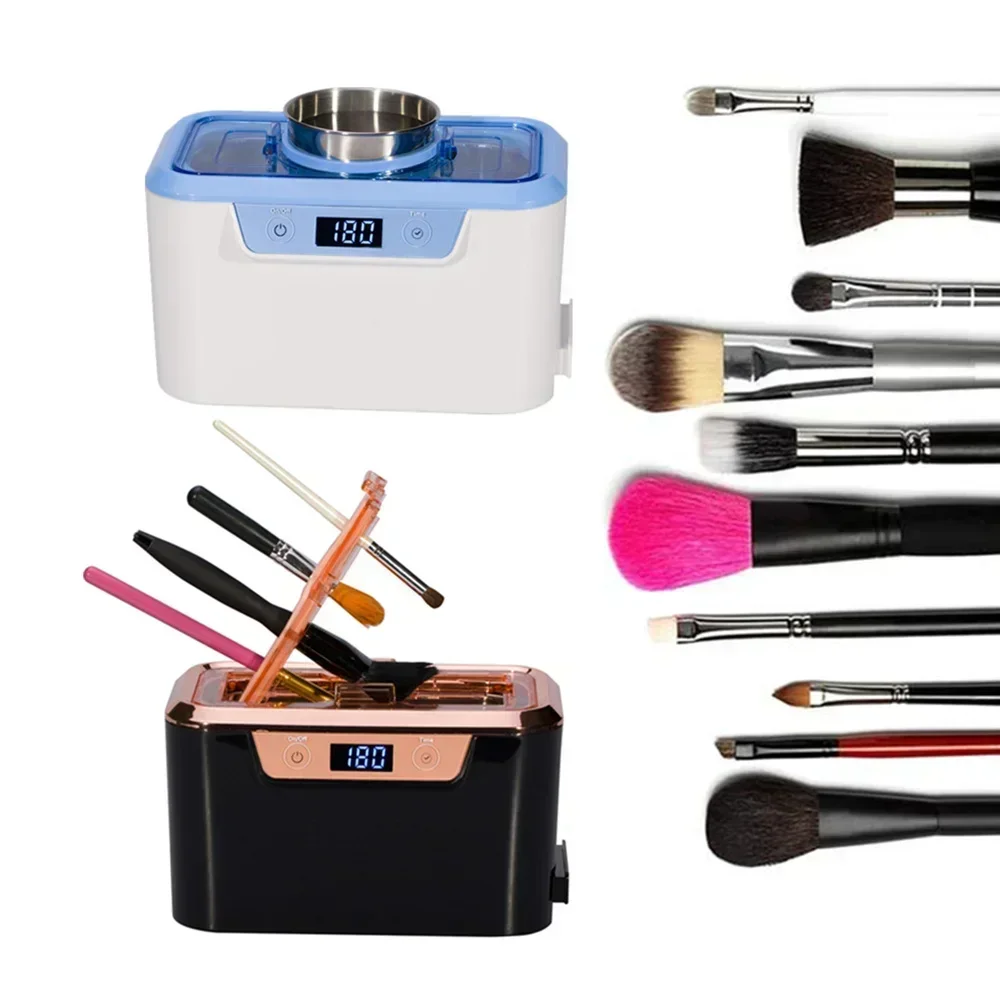 Home Use Private Label Automatic Electric Ultrasonic Makeup Brush Cleaner
