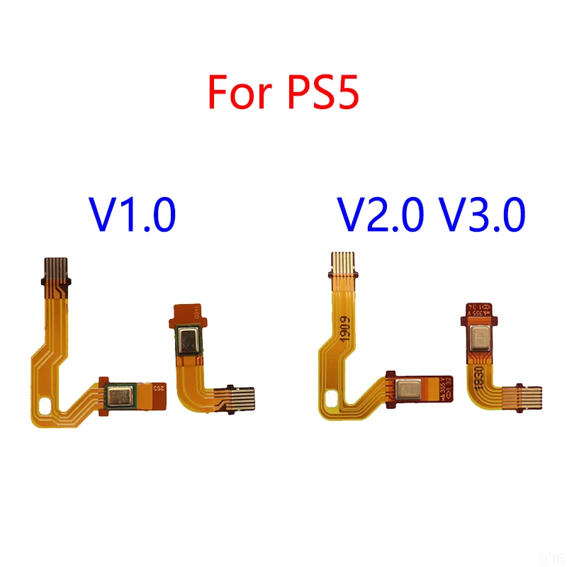 Microphone Flex Cable For PS5 V1.0 V2.0 V3.0 Handle Inner Mic Ribbon Cable For Playstation 5 V1 V2 V3 Wireless Controller