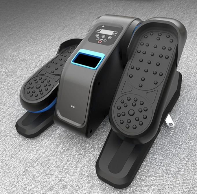 Hot-selling electric elliptical machine small multi-function silent mini stepper home office fitness equipment