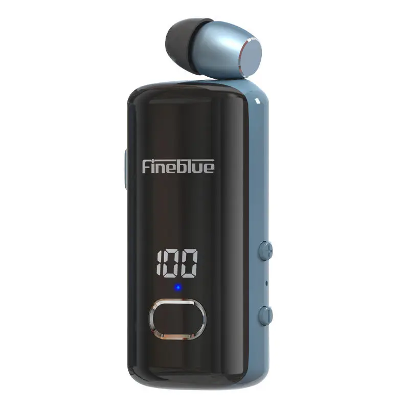 Fineblue F580 Bluetooth V5.3 Wireless Earphone Retractable Portable Headset Calls Remind Vibration Sport Run Headphone K55 F520
