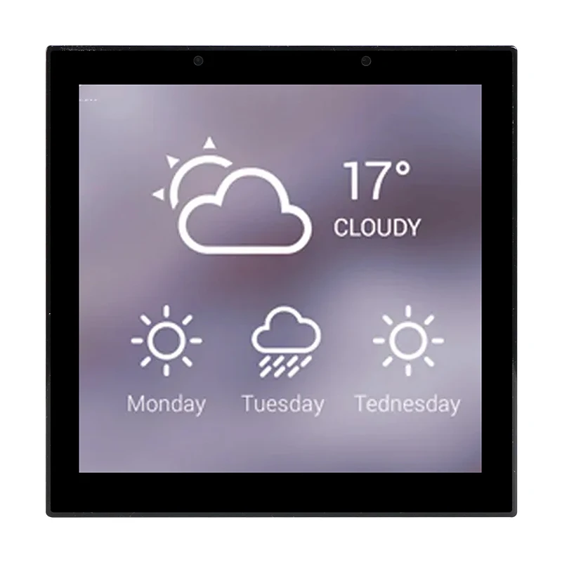 Wall Mount Tablet Home Automation 4 Inch IPS USB Plastic Smart Home Rk3566 Android 11 RJ45 RS485 Hotel Controller