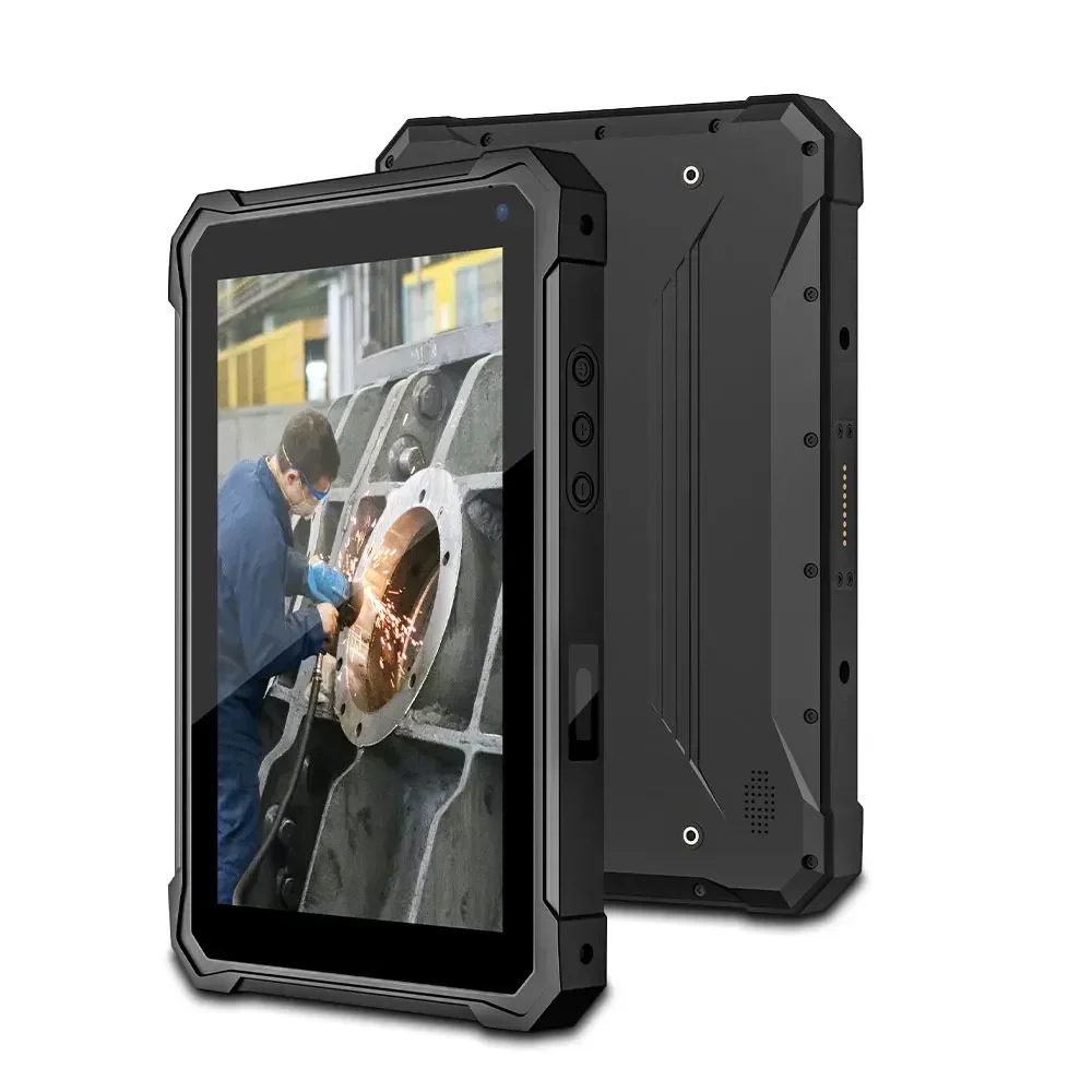 NEW OEM Detachable Battery Wifi 8 Inch Waterproof Shock Proof Tablet Usb3.0 Ip67 Win10 N4120 Rugged Tablet Pc