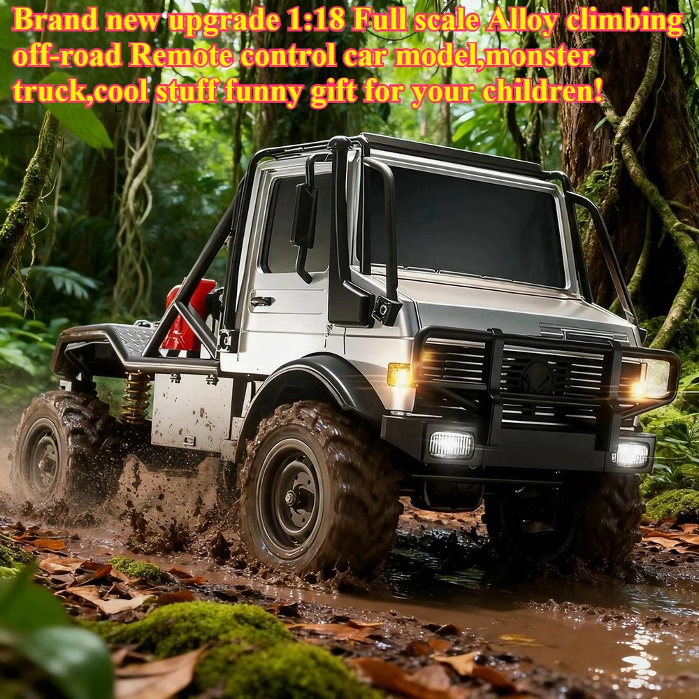 Cool Stuff Toy Car Funny Gift-1:18 Alloy Full-scale Off-road Rc Truck,Remote Control Car Toy,Monster Truck,Rc Cars Toys for Kids