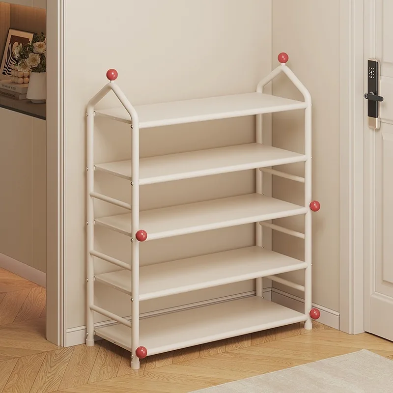 eu-Home door Shoe rack multi-layer household Space saving Portable storage cabinet Hallway entryway living room furniture-