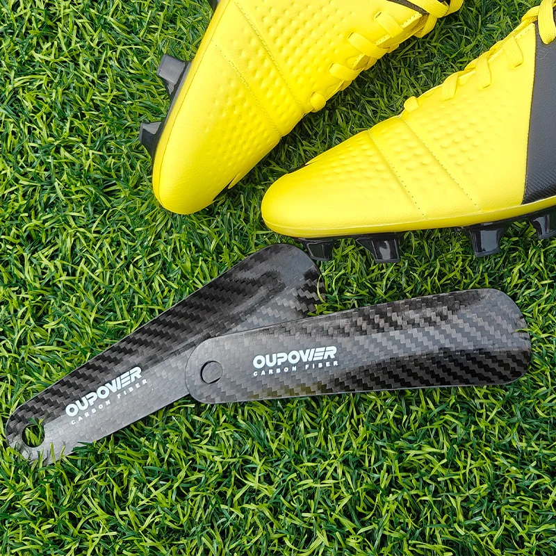 Oupower Carbon Fiber Shoe Horns Football Shoes Basketball Shoes Wearing Shoe Accessories Portable Home Shoe Lifting Shoe Horns