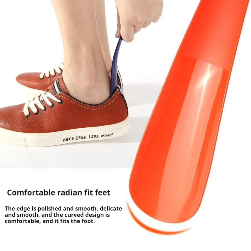 New Short Handle Shoe Horns 16cm Plastics Shoehorn Home-use Shoe Spatula Travel Portability Shoe Lifter 1 Pcs