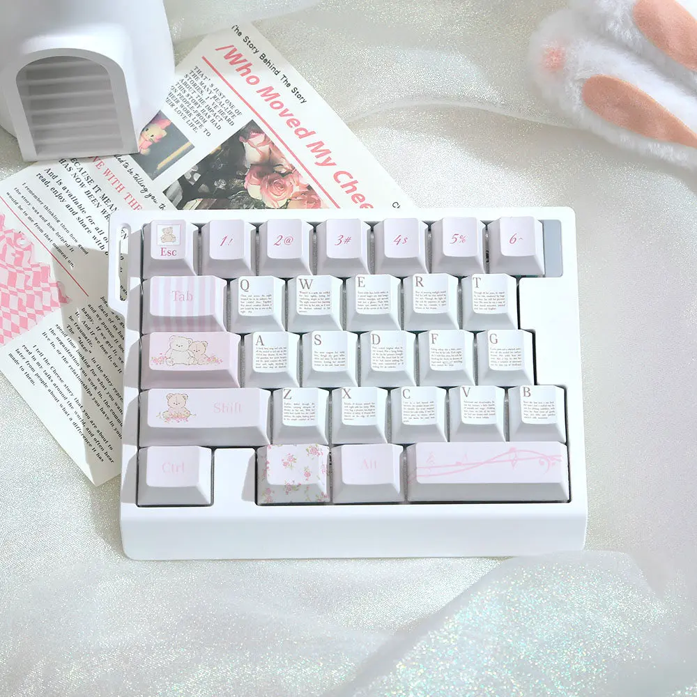 29 keys One-handed Magnetic Switch Mechanical Keyboard HE30 Smart Speed Quick Trigger E-sports Gamer Gaming Keyboard