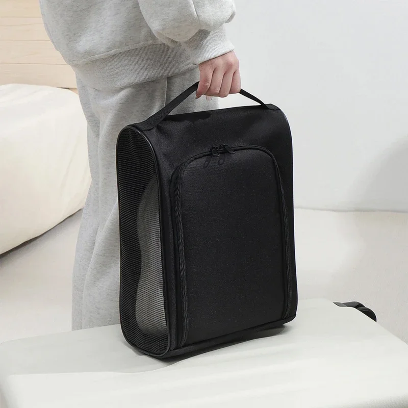Shoe Bags for Travel Sports Golf Shoe Bag Waterproof Shoe Organizers Outdoor Zippered Carrier Bags with Ventilation Sport Shoes