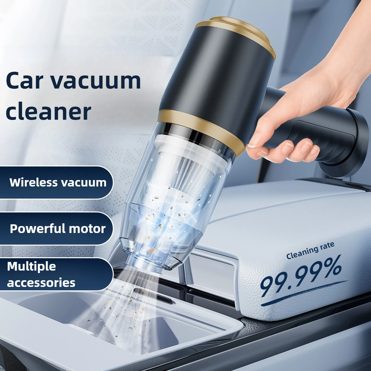 5300PA 15000PA Car Vacuum Cleaner Wireless Powerful Cleaning Machine Auto Car Accessories Home Appliance Strong Suction Cleaner