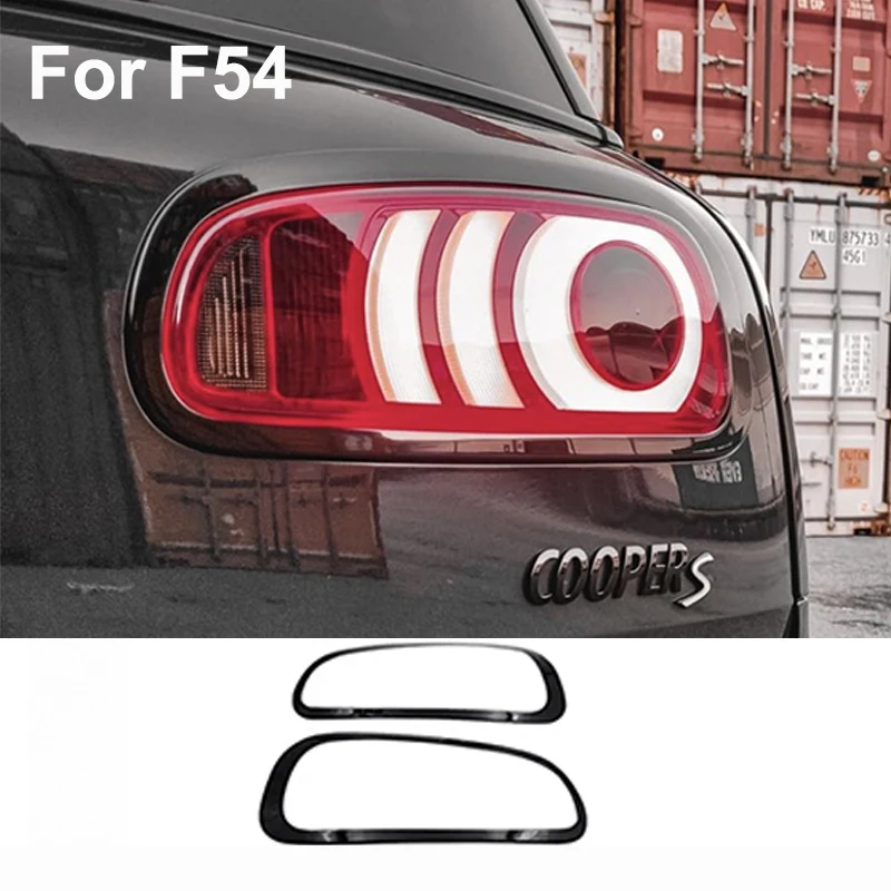 Car Headlight Head Tail Rear Light Lamps Frame For Mini Cooper One JCW Clubman F54 F60 Countryman Light Trim Ring Cover Sticker