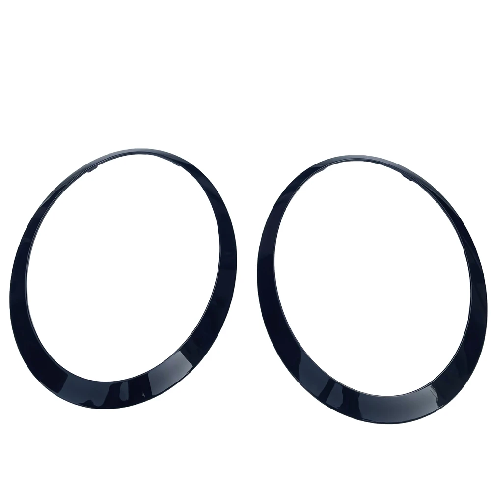 Car Front Lamp Frame Headlight Trim Ring Headlamp Bezel For Mini Cooper F55 F56 F57 Exterior Head Light Decor Cover 51712355798