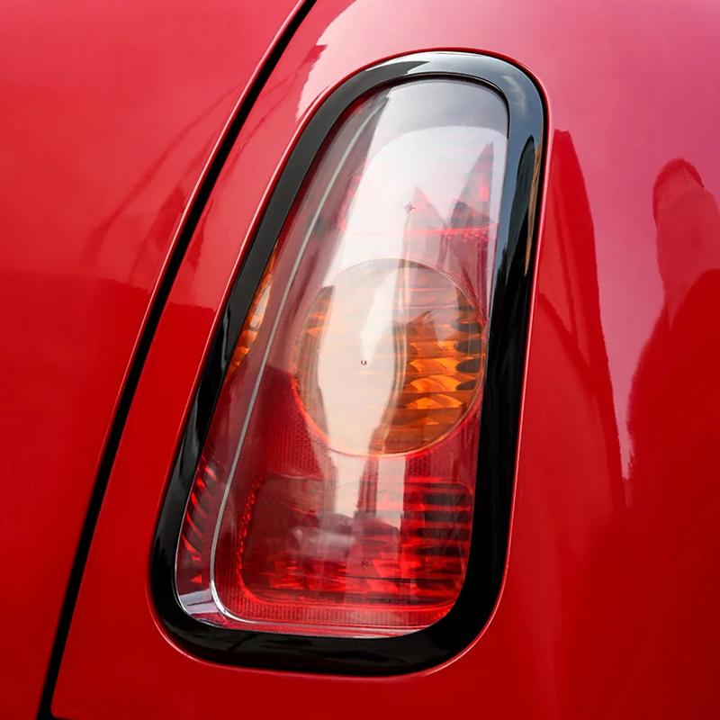 for Mini Cooper R50 R53 Handback R52 2006 Car Rear Tail Light Front Headlight Lamp Stickers Ring Trim Car DIY Self Adhesive Film