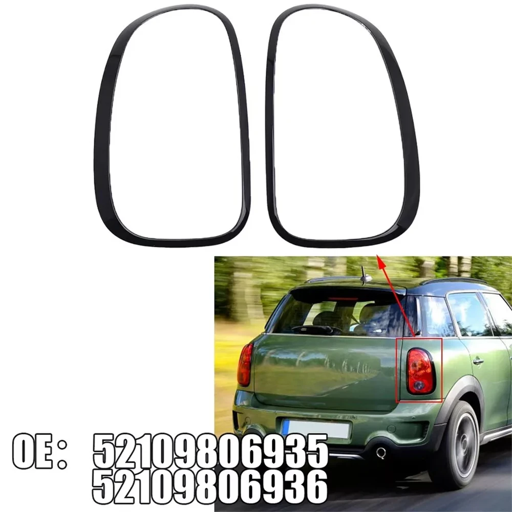 2PCS Tail Light Lamp Trim Ring for BMW Mini R60 R61 OEM 52109806935 52109806936 Replacement Car Part Accessory