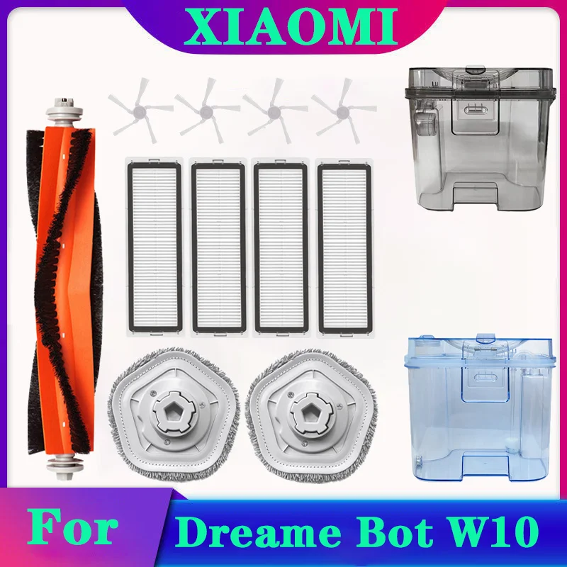 Dreame Bot W10 W10pro Self-Cleaning Robot Vacuum and Mop Cleaner Spare Parts Accessories Washable Hepa Filter Replacement