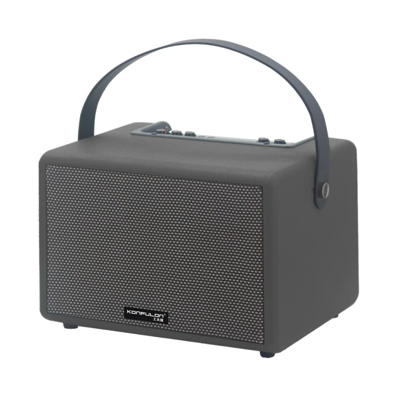 Konfulon Top Selling Products 2025 Wireless 50w 3600mah Portable BT5.4 Speaker With 2 Microphone For Outdoor Home Parties