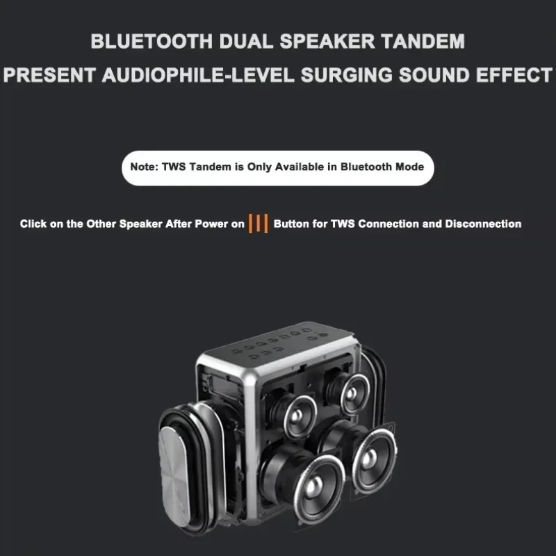 King Max 140W Outdoor Stage Audio High Power Home Theater Subwoofers Portable Wireless Karaoke Speakers With Microphone