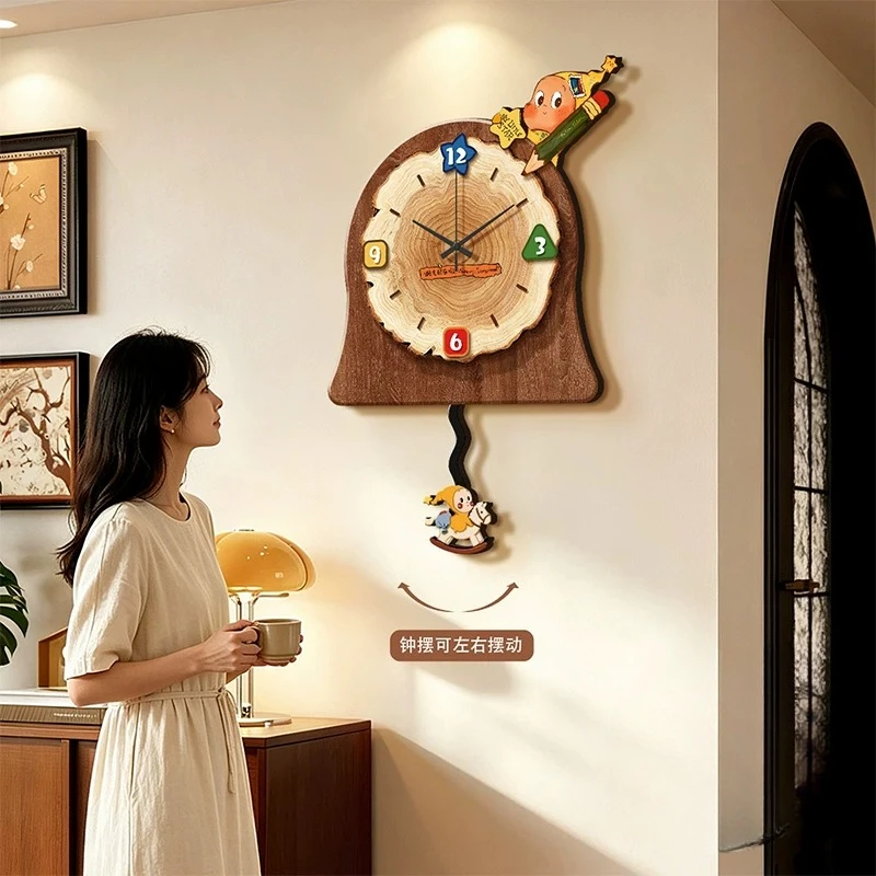 Elegant Premium Unique Wall Clock Designer Display Aesthetic Luxury Wall Watch Living Room Office Orologi Da Parete Home Decor