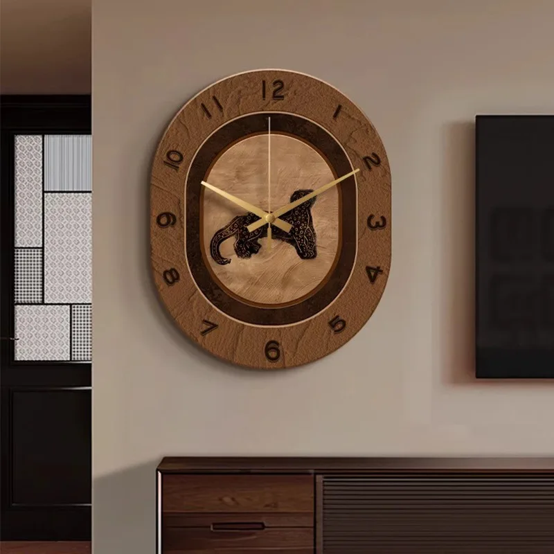 Premium Quiet Wall Watch Unique Nordic Style Decoration Luxury Office Wall Clock Aesthetic Design Montre Murale Home Decor