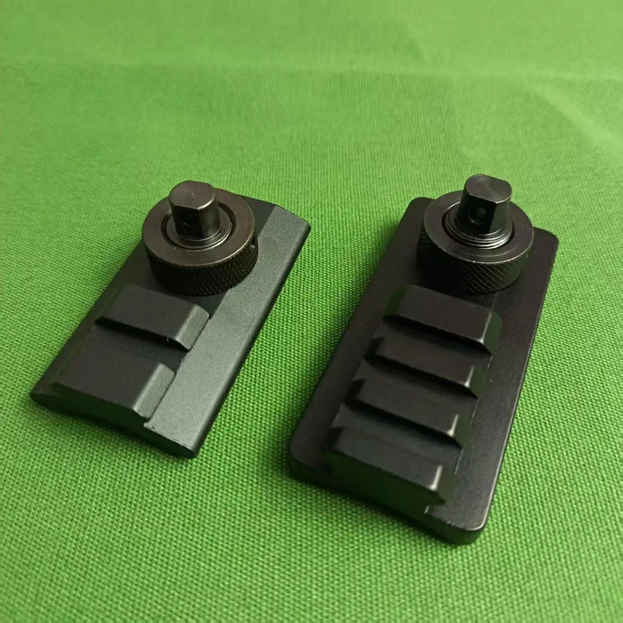 1/3 Slots Tactical Tripod Adapter with Butterfly Plate - 20mm Rail Premium Clamp Mount Base for Airsoft Toy Accessories